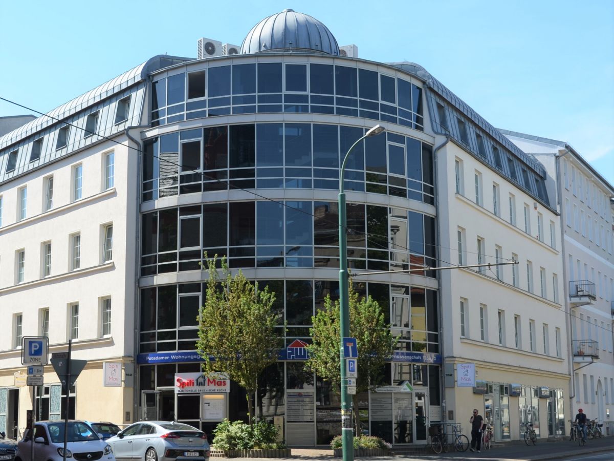 Geschäftsstelle der PWG1956 in der Zeppelinstrasse in Potsdam